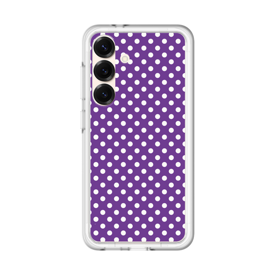 スリムプロテクションプレミアムケース［ Small Dot - Purple ］