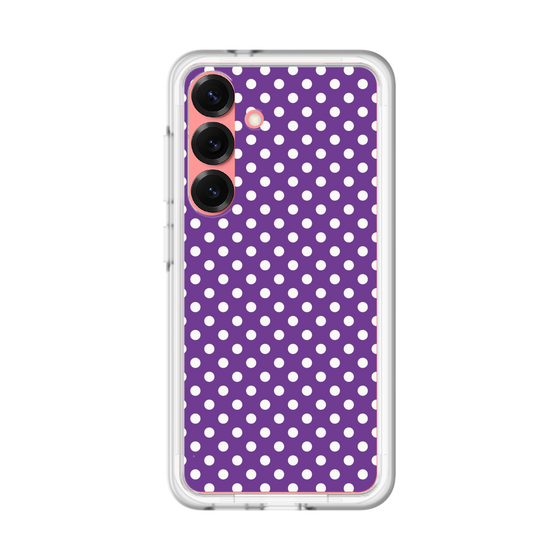 スリムプロテクションプレミアムケース［ Small Dot - Purple ］