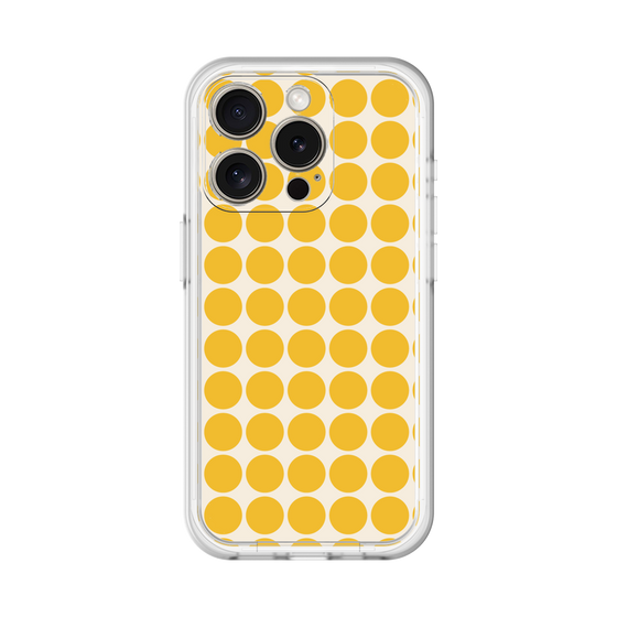 スリムプロテクションプレミアムケース［ Big Dot - Yellow ］