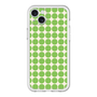 スリムプロテクションプレミアムケース［ Big Dot - Green ］