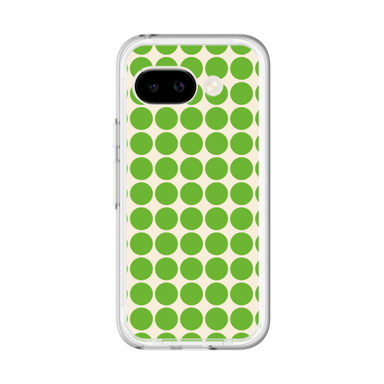 スリムプロテクションプレミアムケース［ Big Dot - Green ］