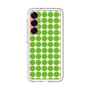 スリムプロテクションプレミアムケース［ Big Dot - Green ］