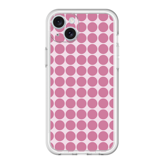 スリムプロテクションプレミアムケース［ Big Dot - Pink ］