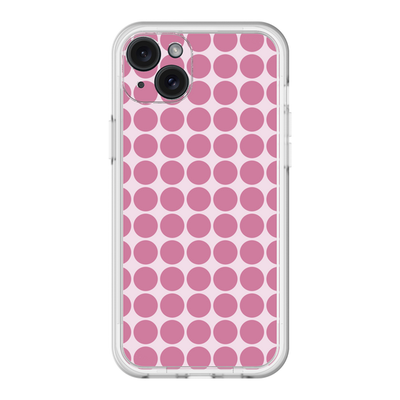スリムプロテクションプレミアムケース［ Big Dot - Pink ］