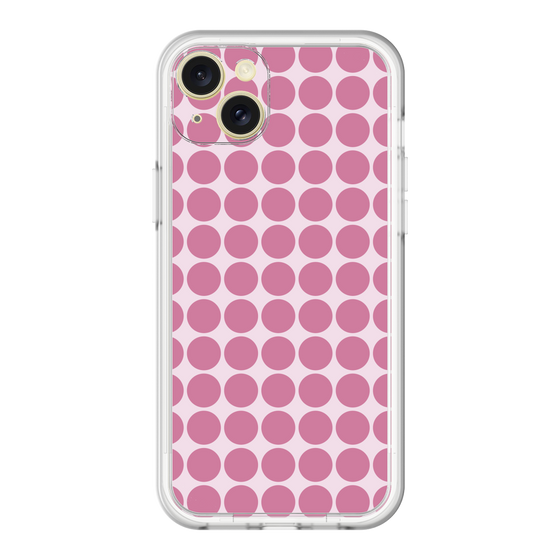 スリムプロテクションプレミアムケース［ Big Dot - Pink ］
