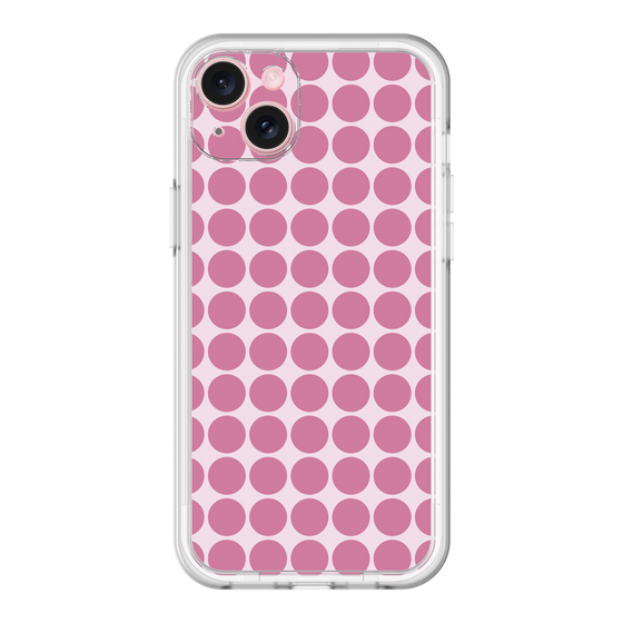 スリムプロテクションプレミアムケース［ Big Dot - Pink ］