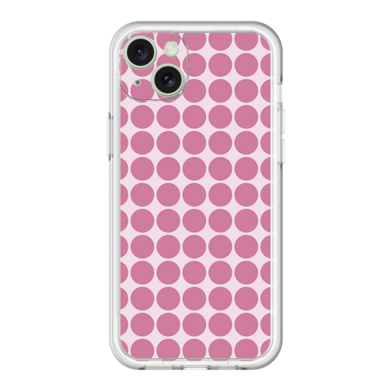 スリムプロテクションプレミアムケース［ Big Dot - Pink ］