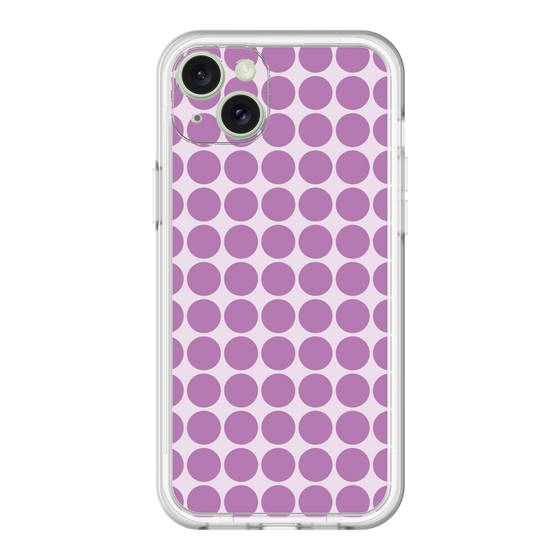 スリムプロテクションプレミアムケース［ Big Dot - Purple ］