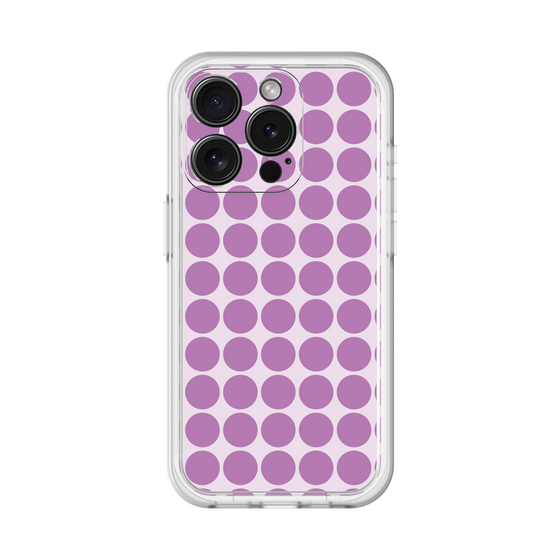 スリムプロテクションプレミアムケース［ Big Dot - Purple ］