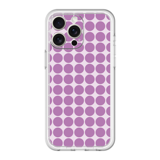 スリムプロテクションプレミアムケース［ Big Dot - Purple ］