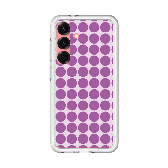 スリムプロテクションプレミアムケース［ Big Dot - Purple ］