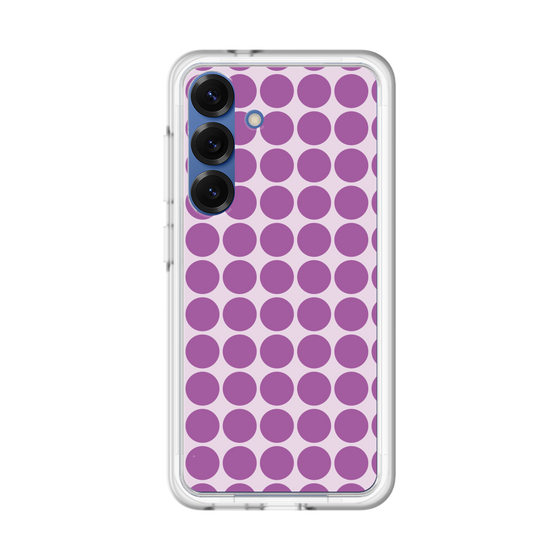 スリムプロテクションプレミアムケース［ Big Dot - Purple ］