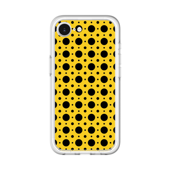 スリムプロテクションプレミアムケース［ Shower Dot - Yellow ］