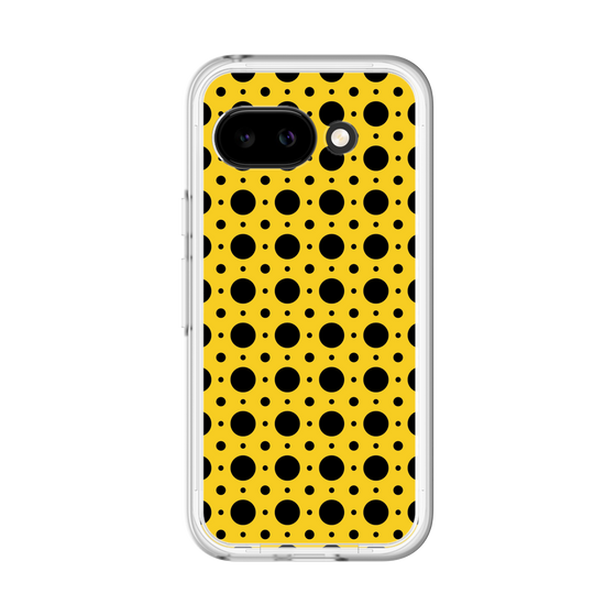 スリムプロテクションプレミアムケース［ Shower Dot - Yellow ］