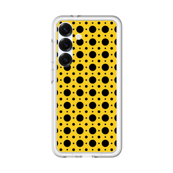 スリムプロテクションプレミアムケース［ Shower Dot - Yellow ］