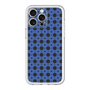 スリムプロテクションプレミアムケース［ Shower Dot - Blue ］