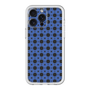 スリムプロテクションプレミアムケース［ Shower Dot - Blue ］