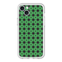 スリムプロテクションプレミアムケース［ Shower Dot - Green ］