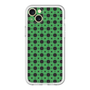 スリムプロテクションプレミアムケース［ Shower Dot - Green ］