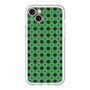 スリムプロテクションプレミアムケース［ Shower Dot - Green ］