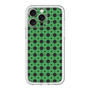 スリムプロテクションプレミアムケース［ Shower Dot - Green ］