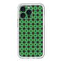 スリムプロテクションプレミアムケース［ Shower Dot - Green ］