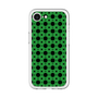 スリムプロテクションプレミアムケース［ Shower Dot - Green ］