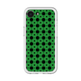 スリムプロテクションプレミアムケース［ Shower Dot - Green ］