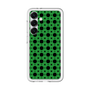 スリムプロテクションプレミアムケース［ Shower Dot - Green ］