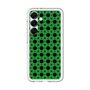 スリムプロテクションプレミアムケース［ Shower Dot - Green ］