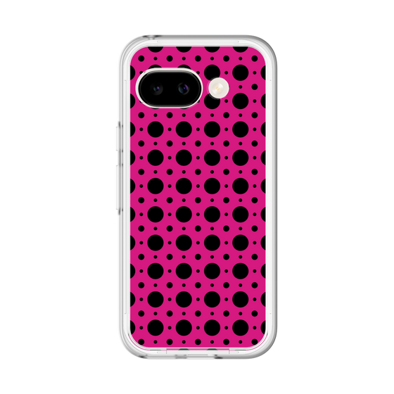 スリムプロテクションプレミアムケース［ Shower Dot - Pink ］
