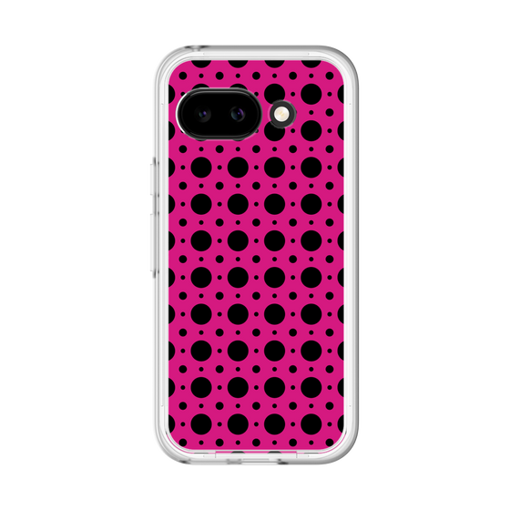 スリムプロテクションプレミアムケース［ Shower Dot - Pink ］