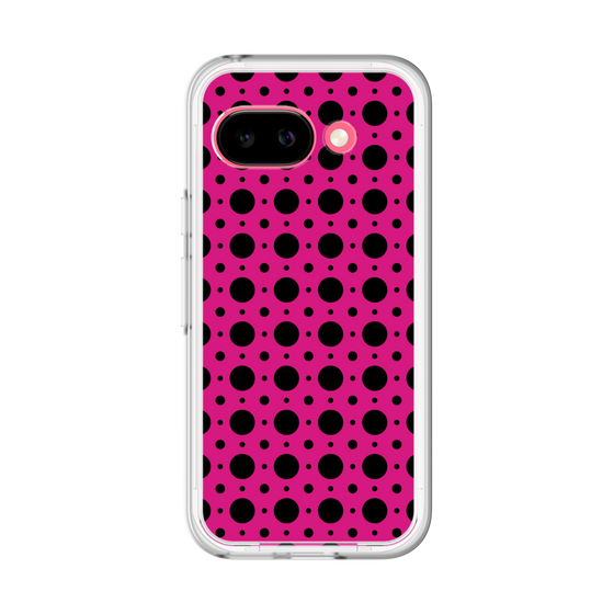 スリムプロテクションプレミアムケース［ Shower Dot - Pink ］