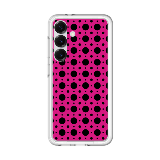 スリムプロテクションプレミアムケース［ Shower Dot - Pink ］