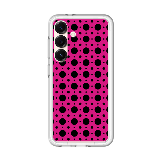 スリムプロテクションプレミアムケース［ Shower Dot - Pink ］