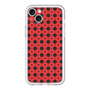スリムプロテクションプレミアムケース［ Shower Dot - Red ］