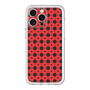 スリムプロテクションプレミアムケース［ Shower Dot - Red ］