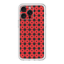 スリムプロテクションプレミアムケース［ Shower Dot - Red ］