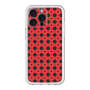 スリムプロテクションプレミアムケース［ Shower Dot - Red ］