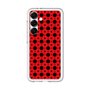 スリムプロテクションプレミアムケース［ Shower Dot - Red ］