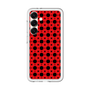 スリムプロテクションプレミアムケース［ Shower Dot - Red ］