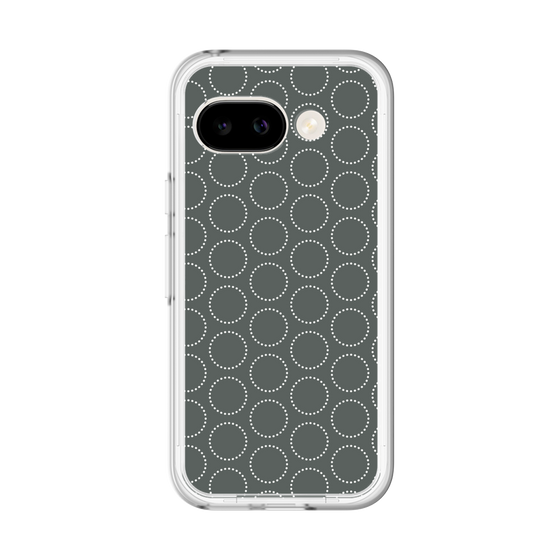 スリムプロテクションプレミアムケース［ Dot Circle - Gray ］