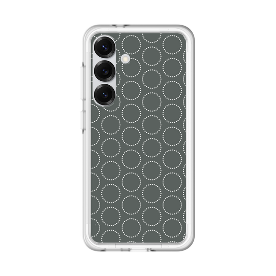 スリムプロテクションプレミアムケース［ Dot Circle - Gray ］