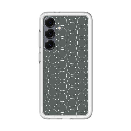 スリムプロテクションプレミアムケース［ Dot Circle - Gray ］