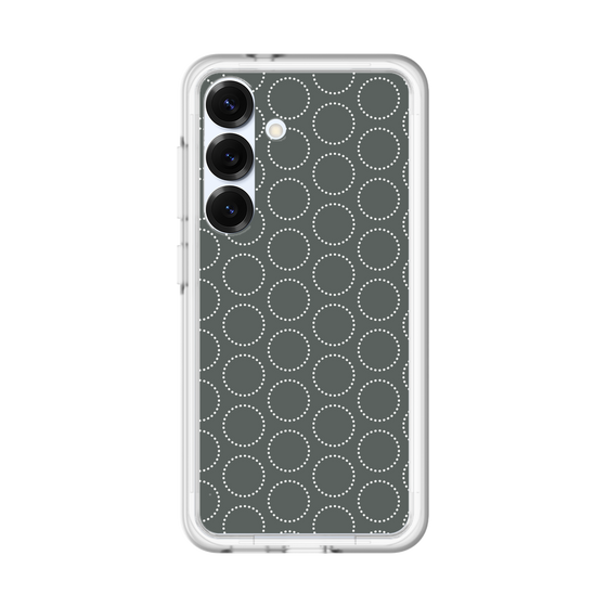 スリムプロテクションプレミアムケース［ Dot Circle - Gray ］