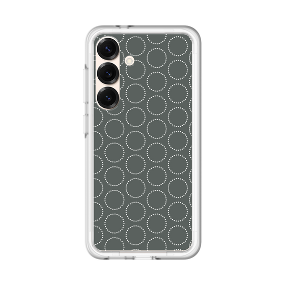 スリムプロテクションプレミアムケース［ Dot Circle - Gray ］