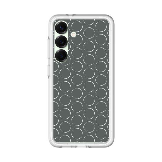 スリムプロテクションプレミアムケース［ Dot Circle - Gray ］