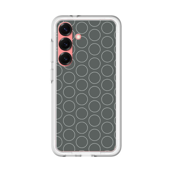 スリムプロテクションプレミアムケース［ Dot Circle - Gray ］