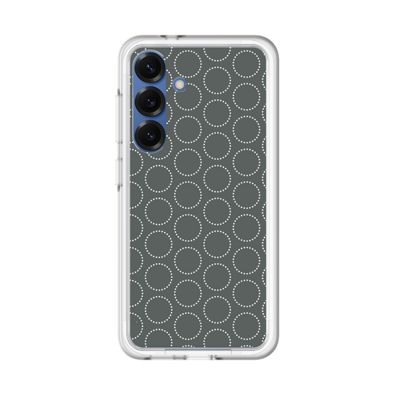 スリムプロテクションプレミアムケース［ Dot Circle - Gray ］
