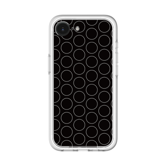 スリムプロテクションプレミアムケース［ Dot Circle - Black ］